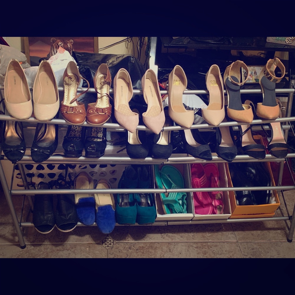 All kinds of shoes